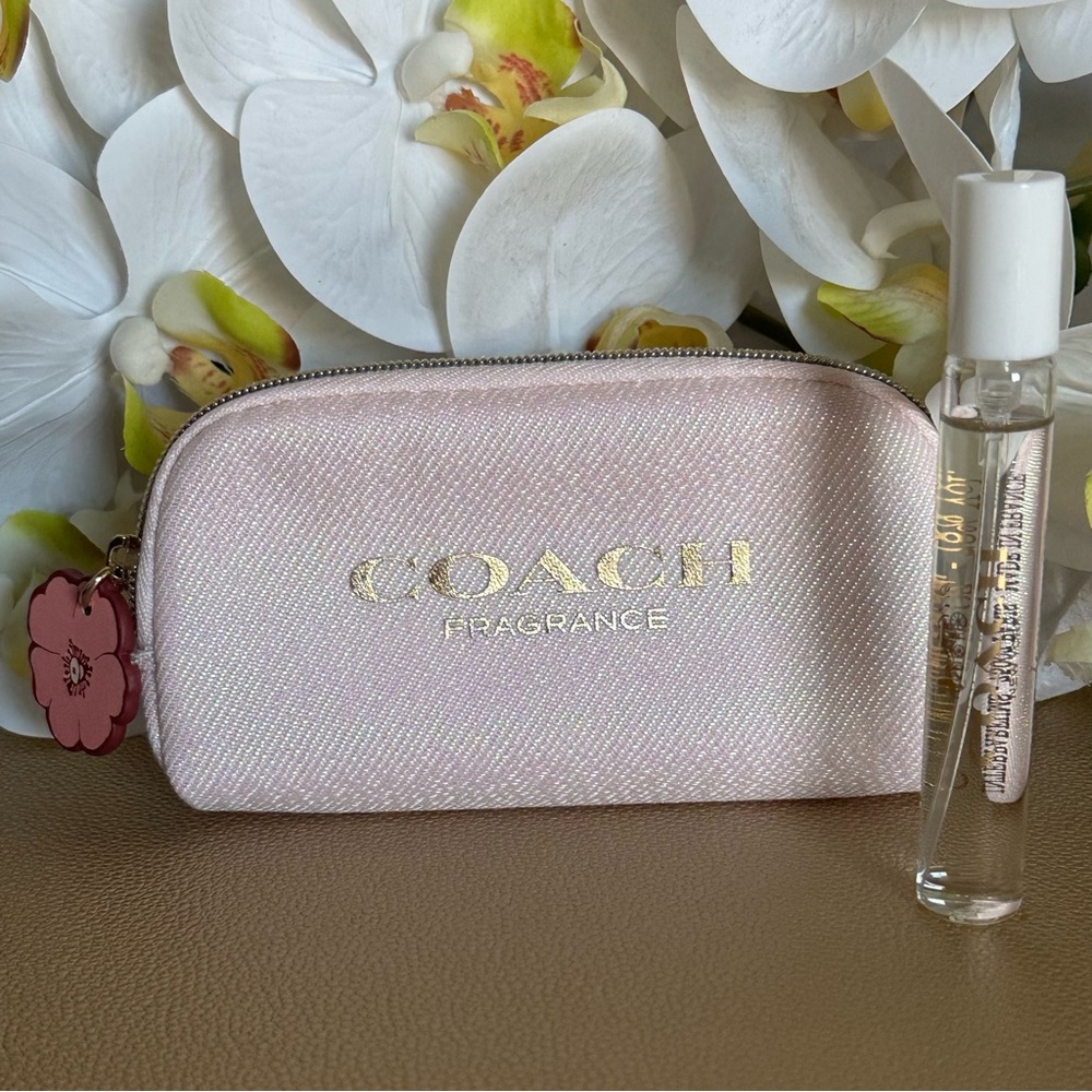 Coach Pink Fragrance Pouch